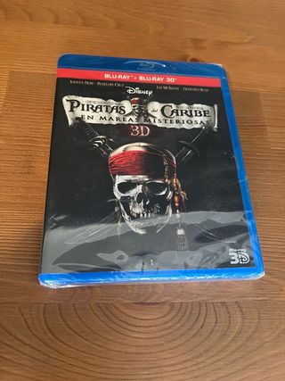 PIRATAS DEL CARIBE 4 BLUE RAY 3D Precintado