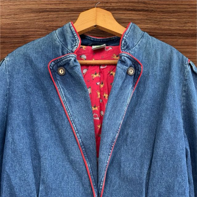 Giacca vintage in denim "Original Alpen Trachten"