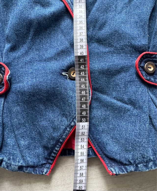 Giacca vintage in denim "Original Alpen Trachten"