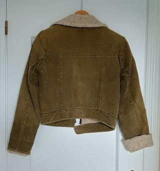 Cazadora pana y borreguito Homeless vintage