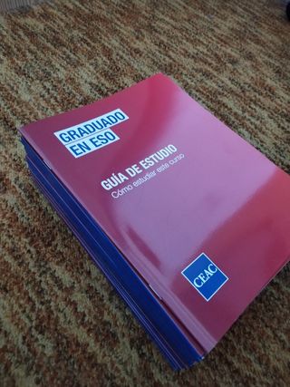 LOTE DE 17 LIBROS CEAC PARA GRADUADO ESO