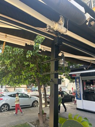 Carpa terraza bar 