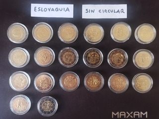 L47. Monedas 2€ conmemorativas Eslovaquia Sin circ