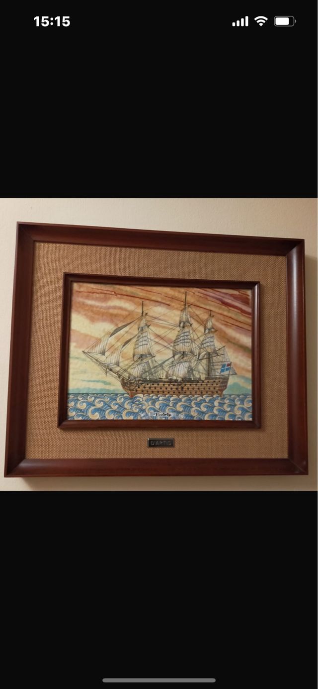 CUADRO ESMALTE BARCO