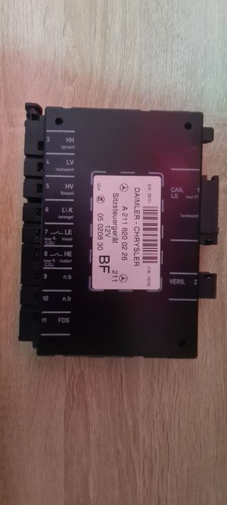 Centralita asiento mercedes