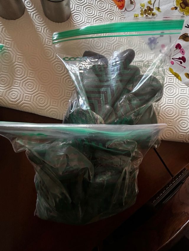 Sassi di fiume in ebano nero / set da 20 pezzi