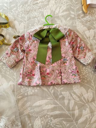 Traje niña fallera de 6 meses a 4 años con Cancan