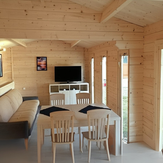 Casa prefabricada 575x300 cm, diáfana, moderna