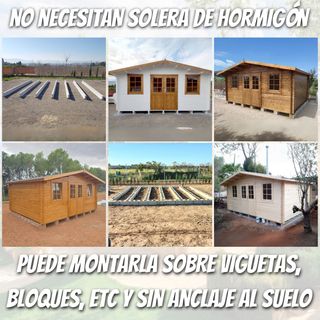 Casa prefabricada 575x300 cm, diáfana, moderna