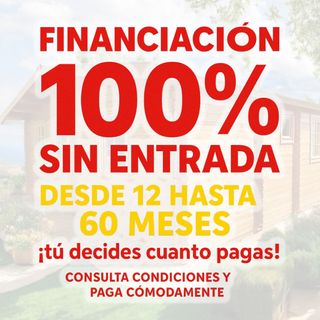 Casa prefabricada 575x300 cm, diáfana, moderna