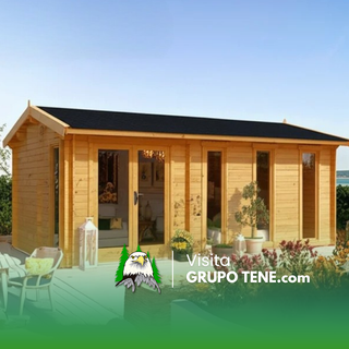 Casa prefabricada 575x300 cm, diáfana, moderna