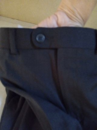 Traje de hombre gris oscuro talla L-52 