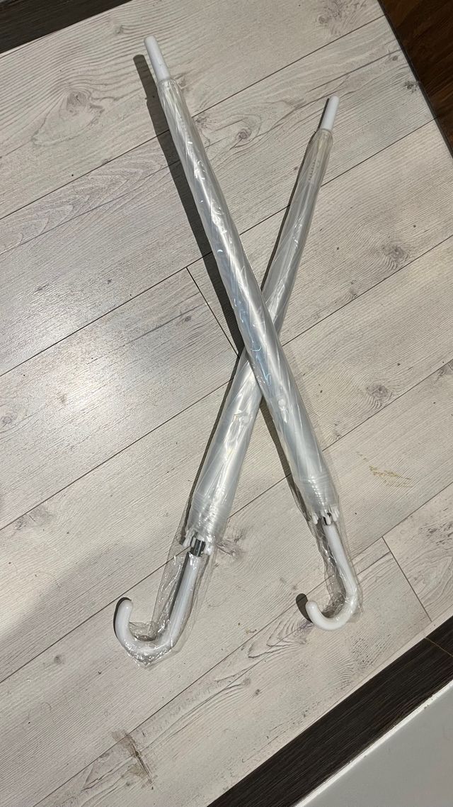 Paraguas transparentes