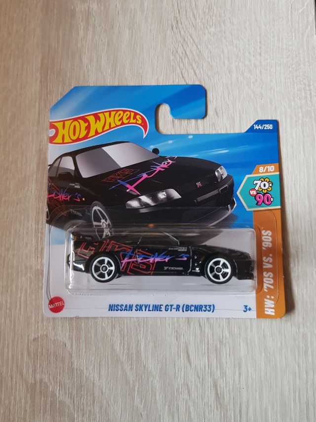 Nissan Skyline GT-R R33 (BCNR33) hot wheels