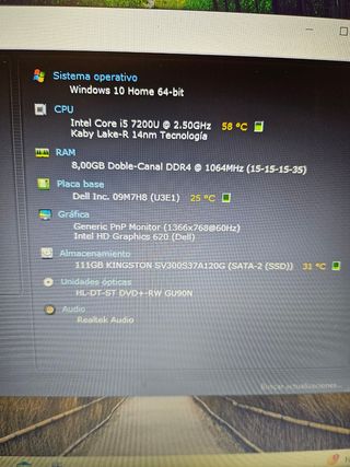 Dell vostro 3568 i5 SSD