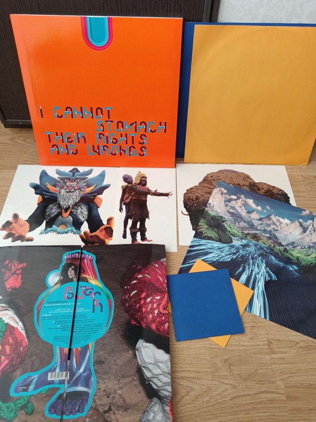 Bjork wanderlust 2 vinilos CD y dvd