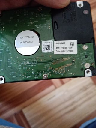 Disco duro 500 GB