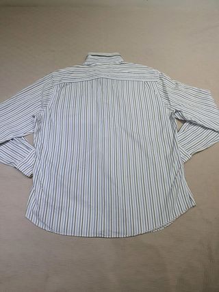 Massimo Dutti embroidered striped Shirt
