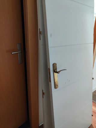 Puertas mazizas blancas