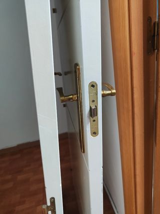 Puertas mazizas blancas