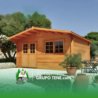 Casa prefabricada 22,5m2 con tabiques para baño