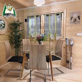 Casa prefabricada 22,5m2 con tabiques para baño