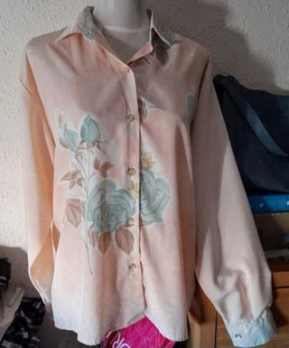 Camisa primavera vintage mujer Johanna talla 42-44