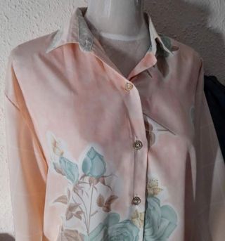 Camisa primavera vintage mujer Johanna talla 42-44