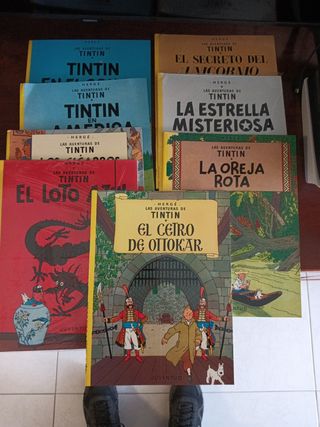 Comics de TINTÍN.