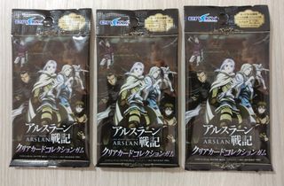 La Heroica Leyenda de Arslan Trading Cards