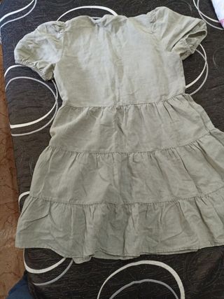 Vestido manga corta Zara