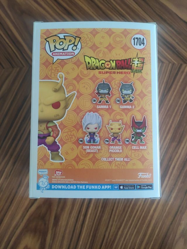 FUNKO POP DB SUPER HERO ORANGE PICCOLO 1704