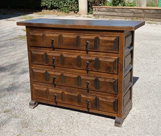 CAJONERA DE MADERA MACIZA