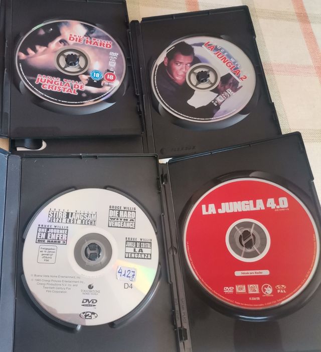 Pack Jungla de Cristal DVD
