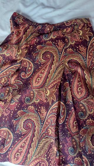Falda estampada de Zaraa