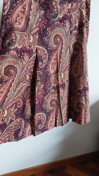 Falda estampada de Zaraa