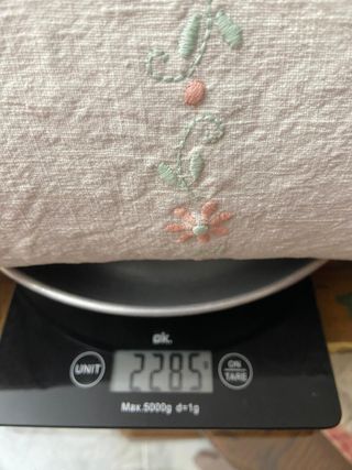 Colcha ganchillo hecha a mano