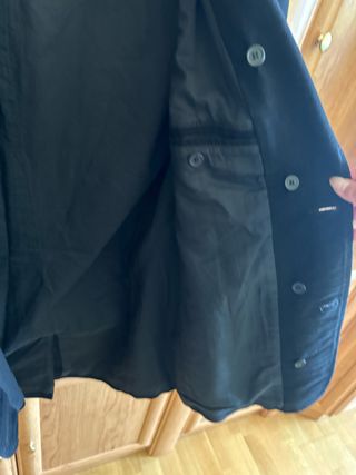 Chaqueta de ante , de vestir muy elegante 