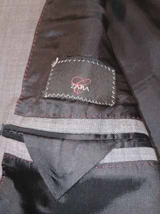 Chaqueta traje Zara 