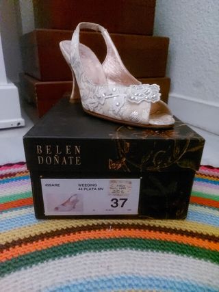 Zapatos lujo novia