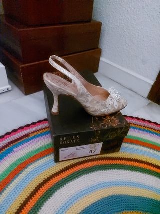 Zapatos lujo novia