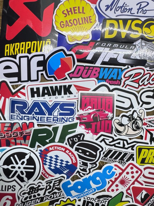 112 Pegatinas Racing para coche o moto