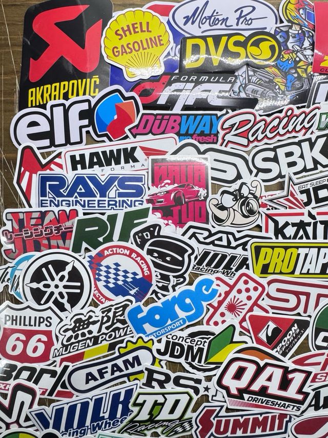 112 Pegatinas Racing para coche o moto