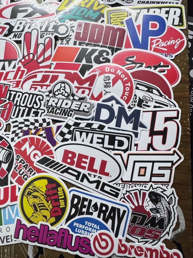 112 Pegatinas Racing para coche o moto