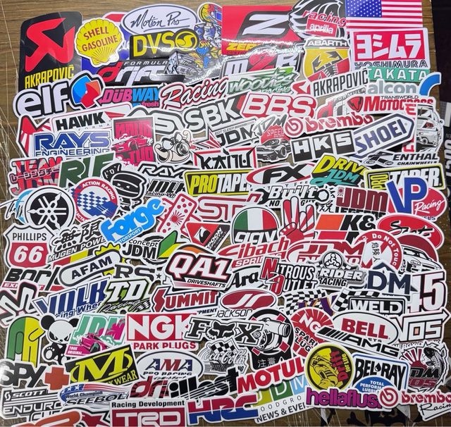 112 Pegatinas Racing para coche o moto