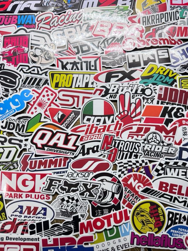 112 Pegatinas Racing para coche o moto