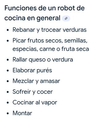 Robot de cocina 