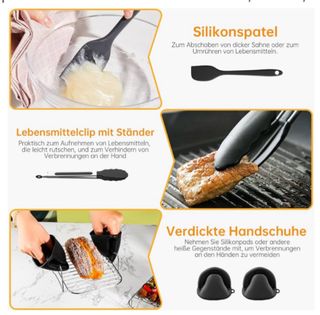 Juego de 9 piezas Airfryer