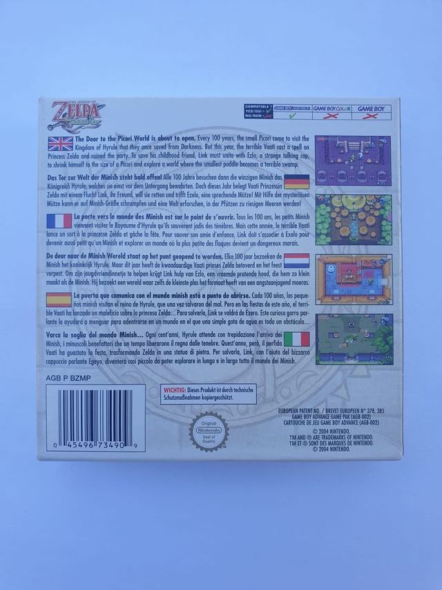 The Legend of Zelda: Minish Cap de GameBoy Advance