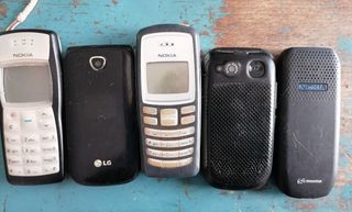 Lote teléfonos móviles